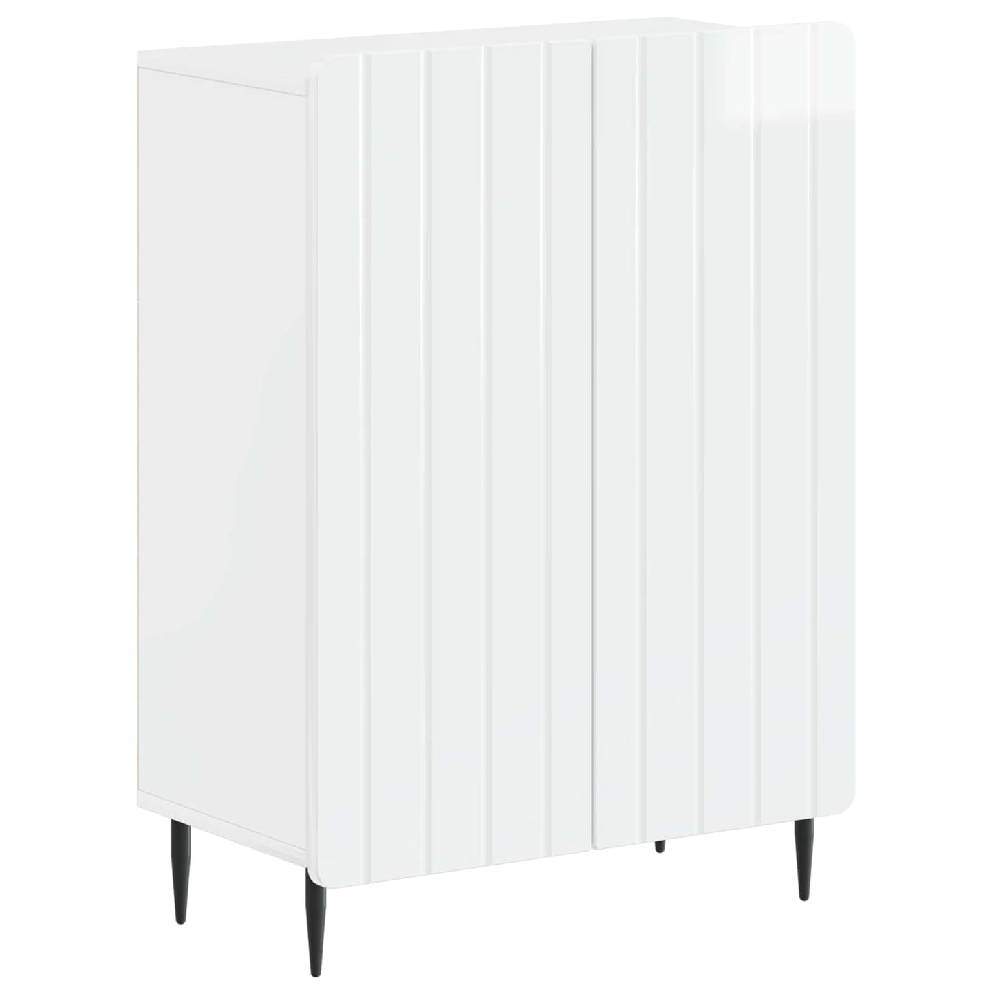 Badkamer Opbergkast ZWOLLE Hoogglans Wit 59,5 x 31 x 79,5 cm