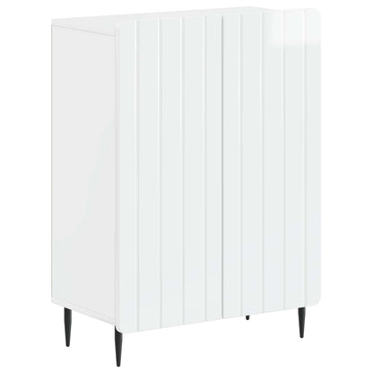 Badkamer Opbergkast ZWOLLE Hoogglans Wit 59,5 x 31 x 79,5 cm