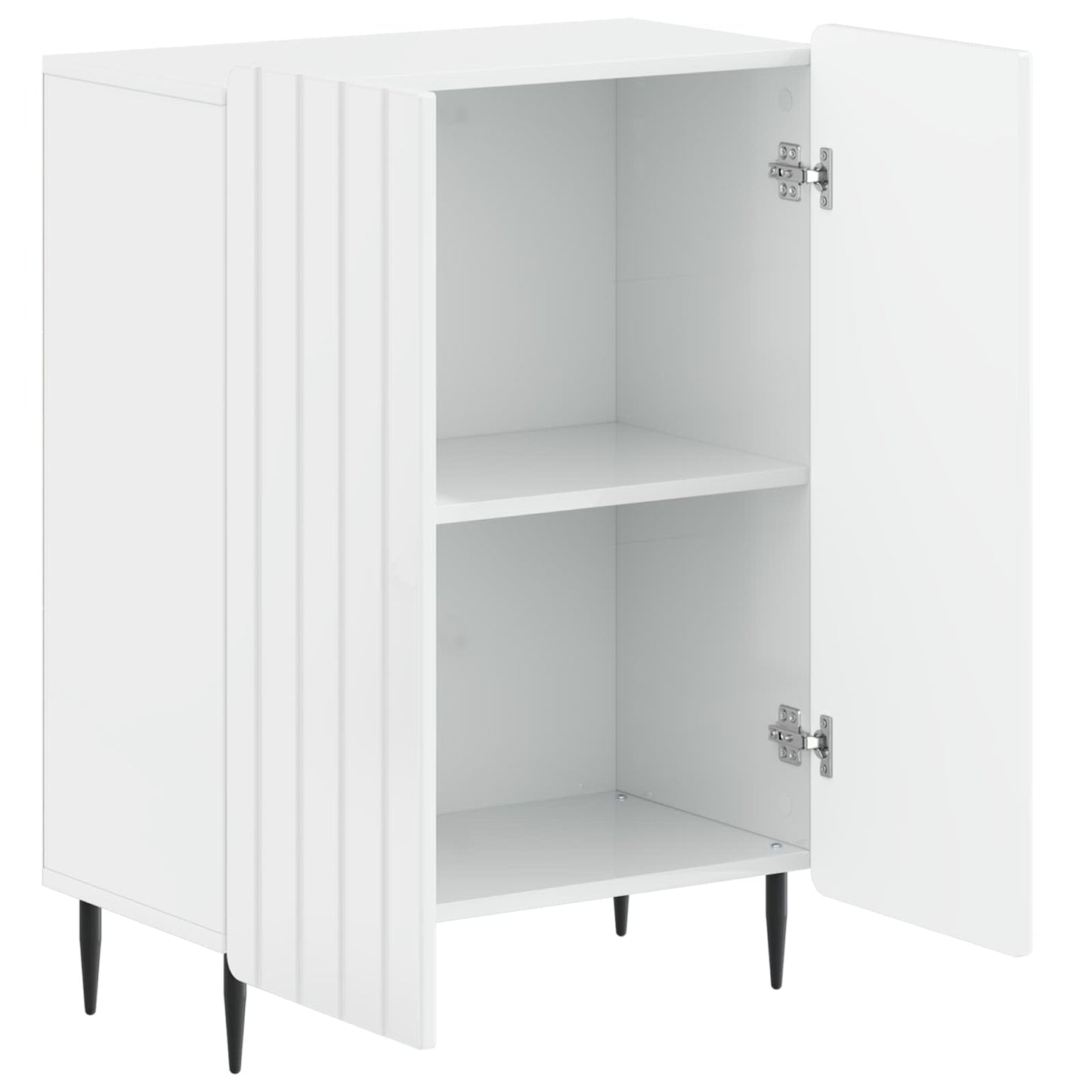 Badkamer Opbergkast ZWOLLE Hoogglans Wit 59,5 x 31 x 79,5 cm