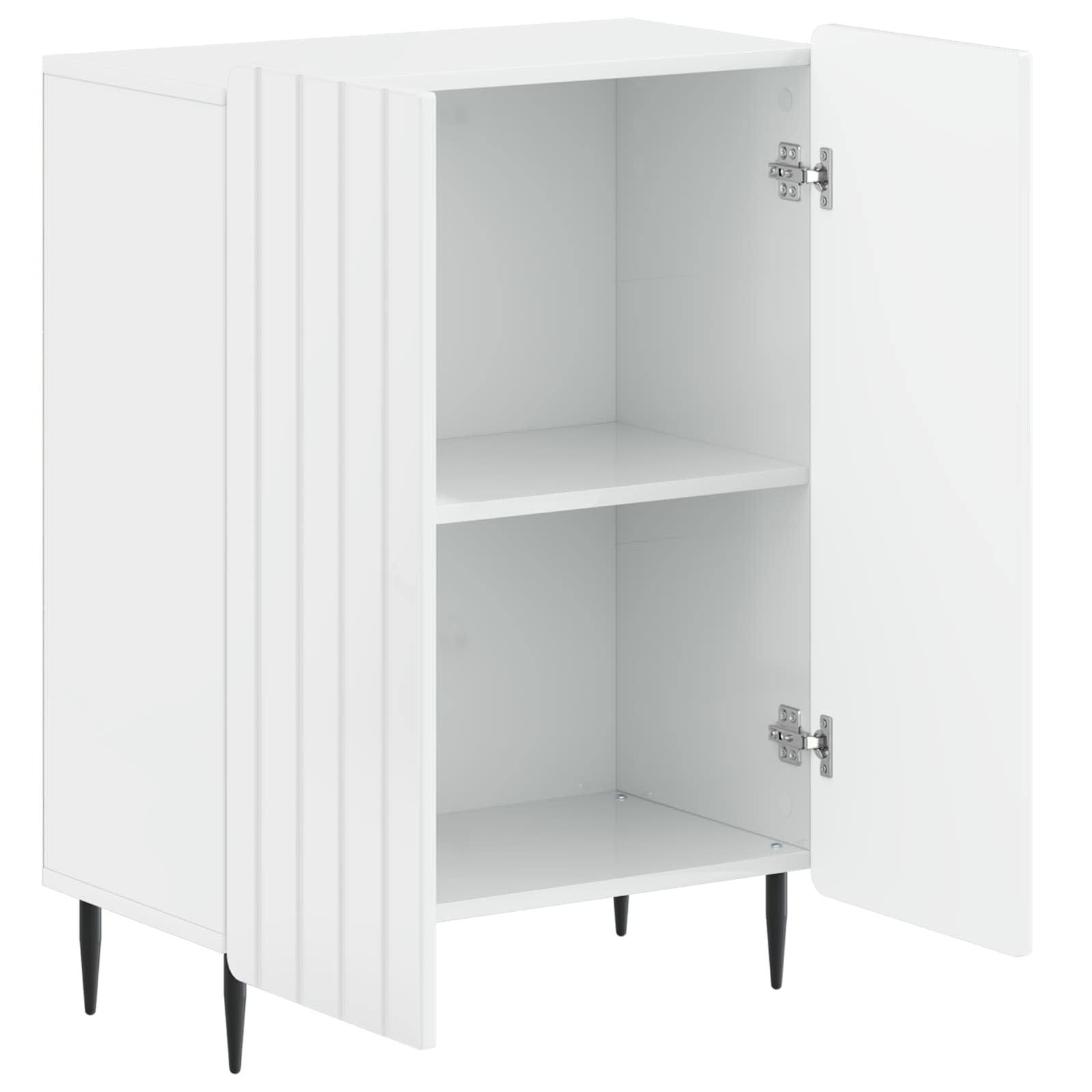 Badkamer Opbergkast ZWOLLE Hoogglans Wit 59,5 x 31 x 79,5 cm