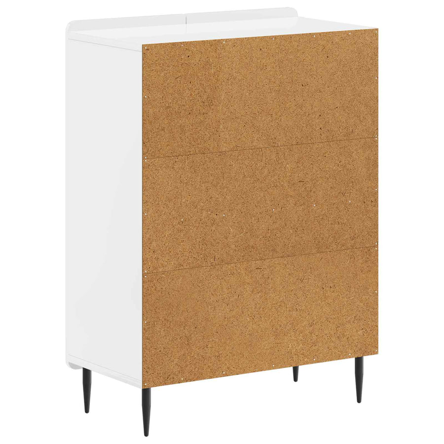 Badkamer Opbergkast ZWOLLE Hoogglans Wit 59,5 x 31 x 79,5 cm