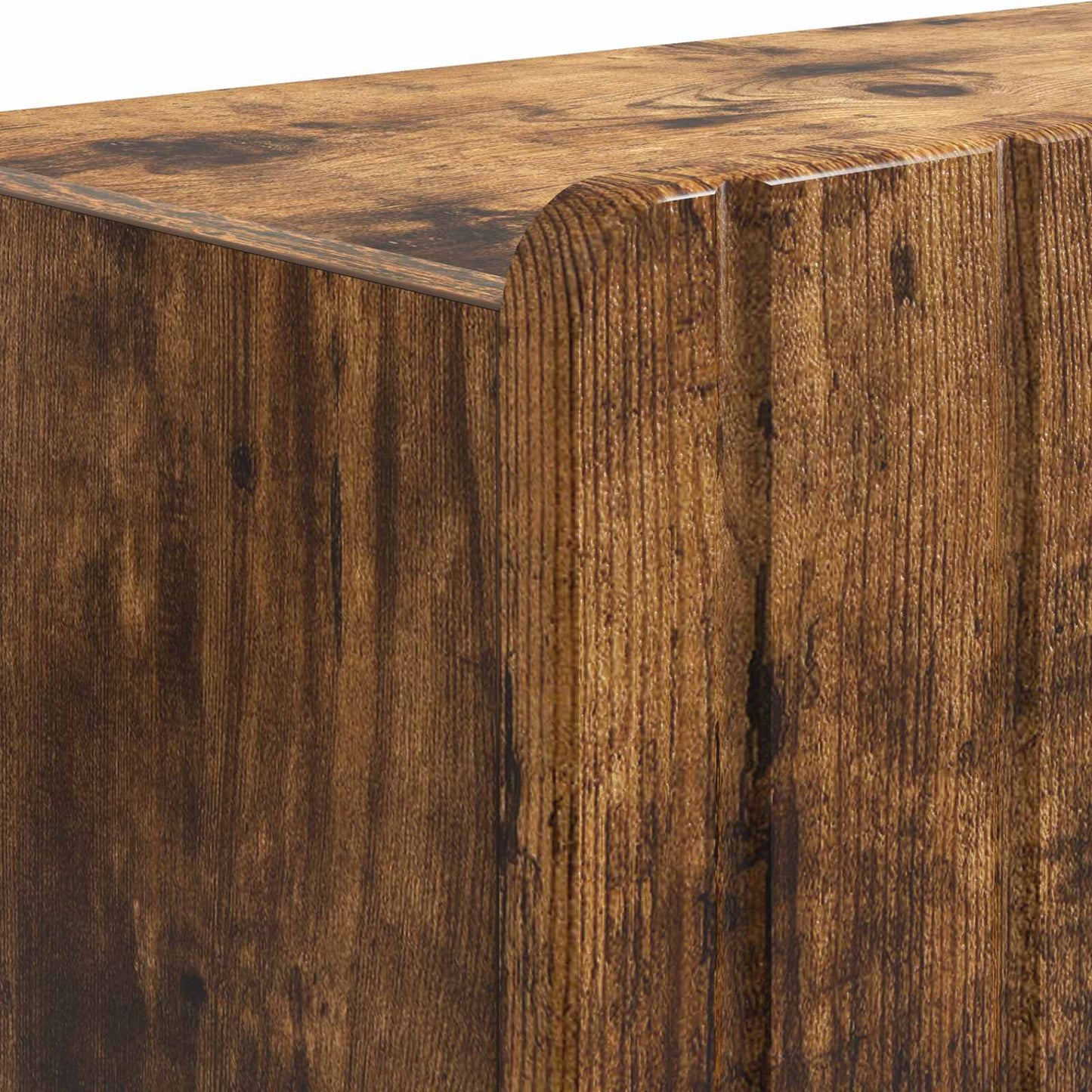 Badkamer Opbergkast ZWOLLE Gerookt eiken 59,5 x 31 x 79,5 cm