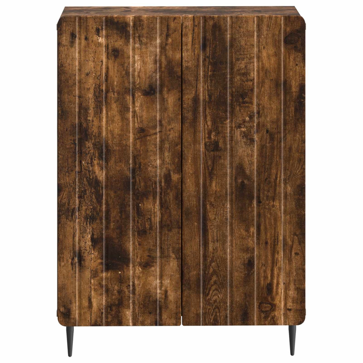Badkamer Opbergkast ZWOLLE Gerookt eiken 59,5 x 31 x 79,5 cm