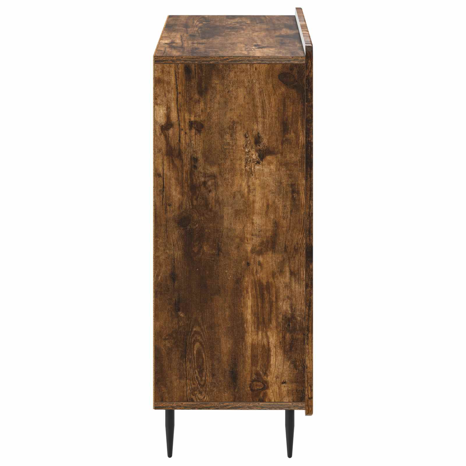 Badkamer Opbergkast ZWOLLE Gerookt eiken 59,5 x 31 x 79,5 cm