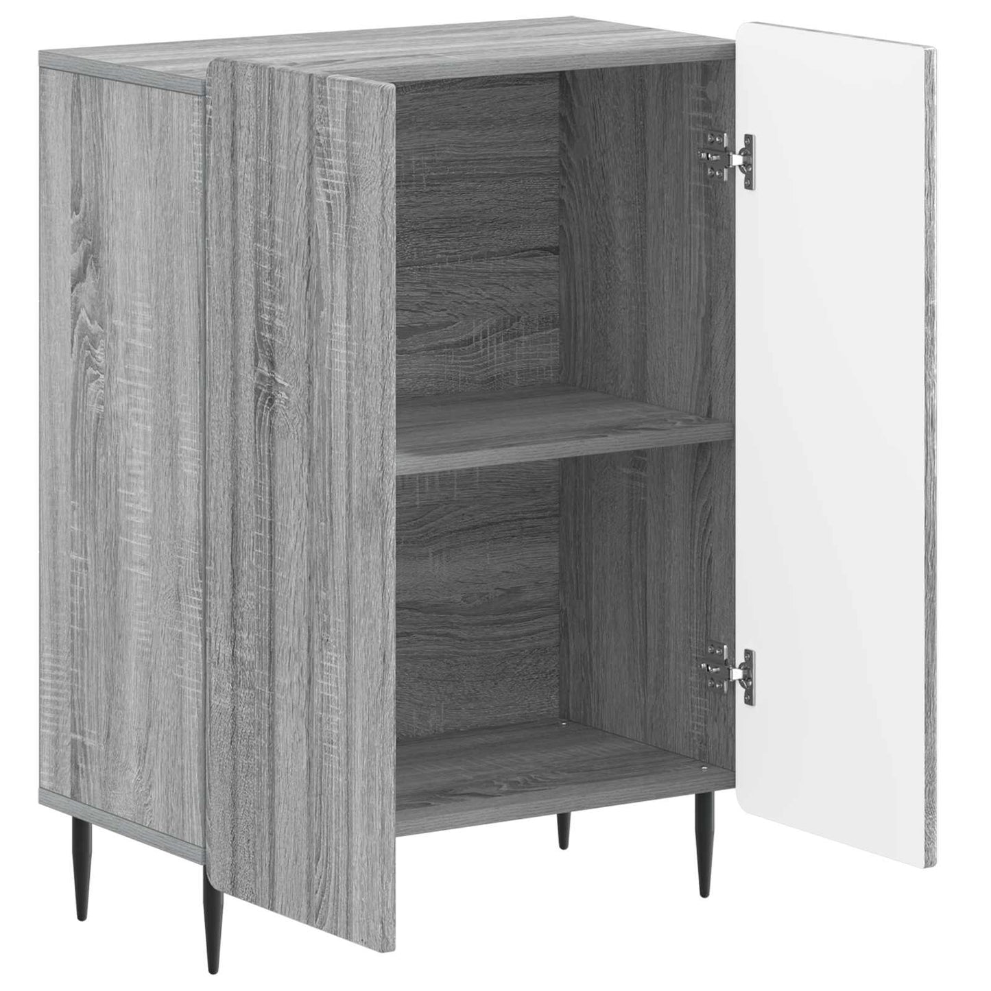 Badkamer Opbergkast ZWOLLE Grijs Sonoma 59,5 x 31 x 79,5 cm