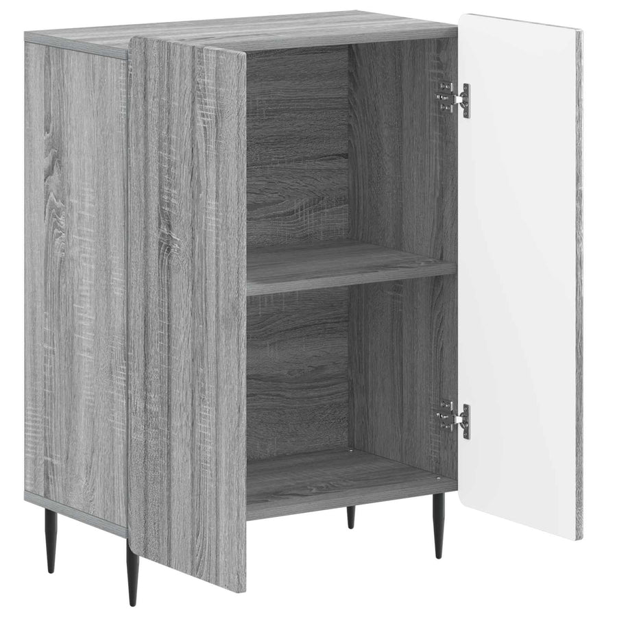 Badkamer Opbergkast ZWOLLE Grijs Sonoma 59,5 x 31 x 79,5 cm