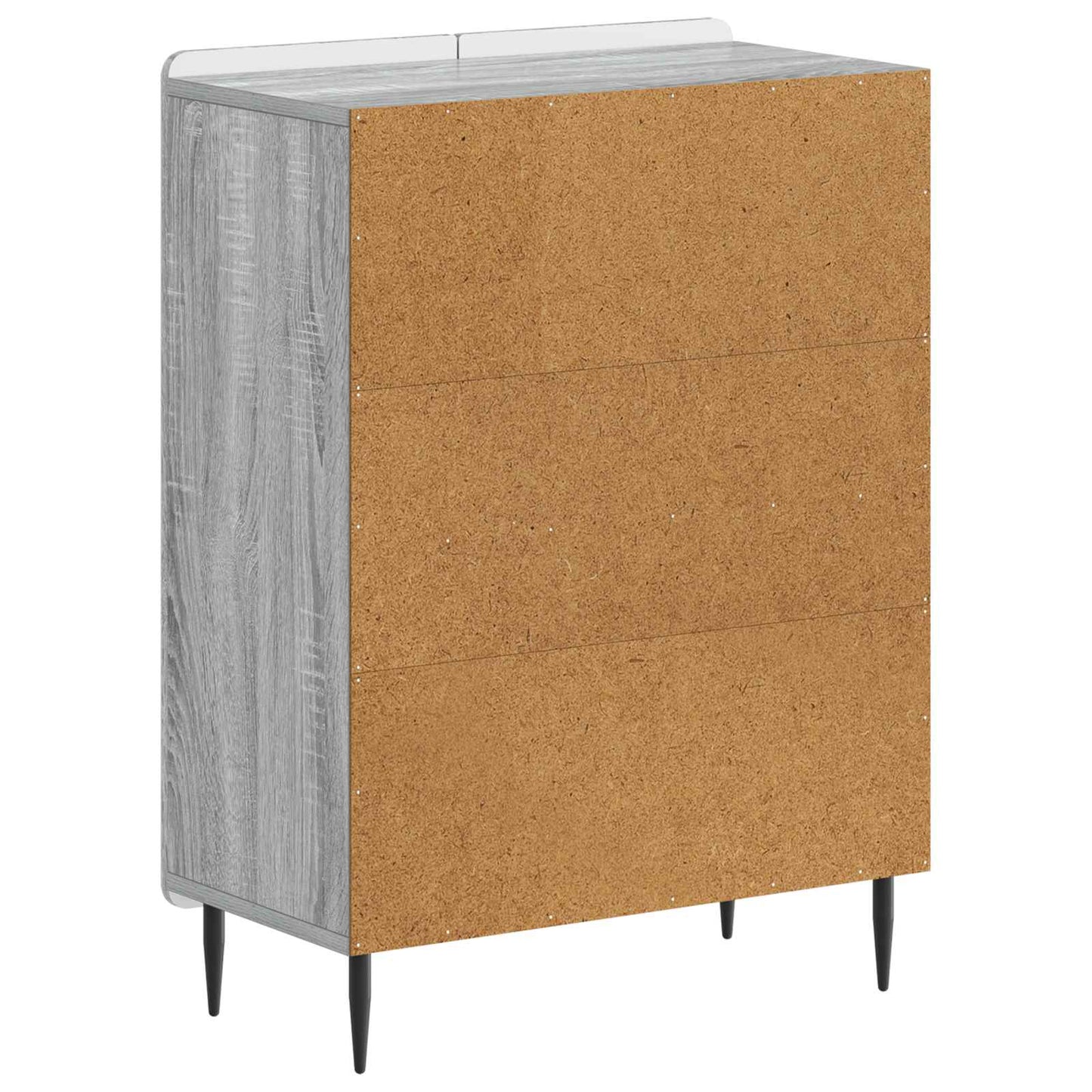 Badkamer Opbergkast ZWOLLE Grijs Sonoma 59,5 x 31 x 79,5 cm