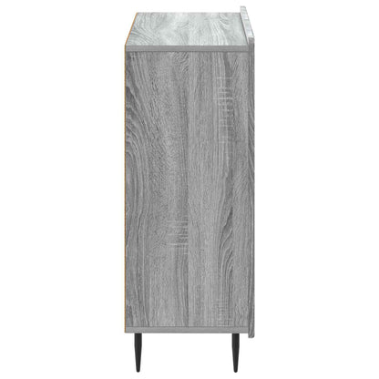 Badkamer Opbergkast ZWOLLE Grijs Sonoma 59,5 x 31 x 79,5 cm