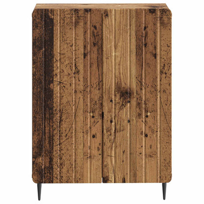 Badkamer Opbergkast ZWOLLE Oud hout 59,5 x 31 x 79,5 cm