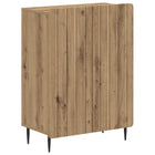 Badkamerkast 59,5x31x79,5 cm artisanaal eiken