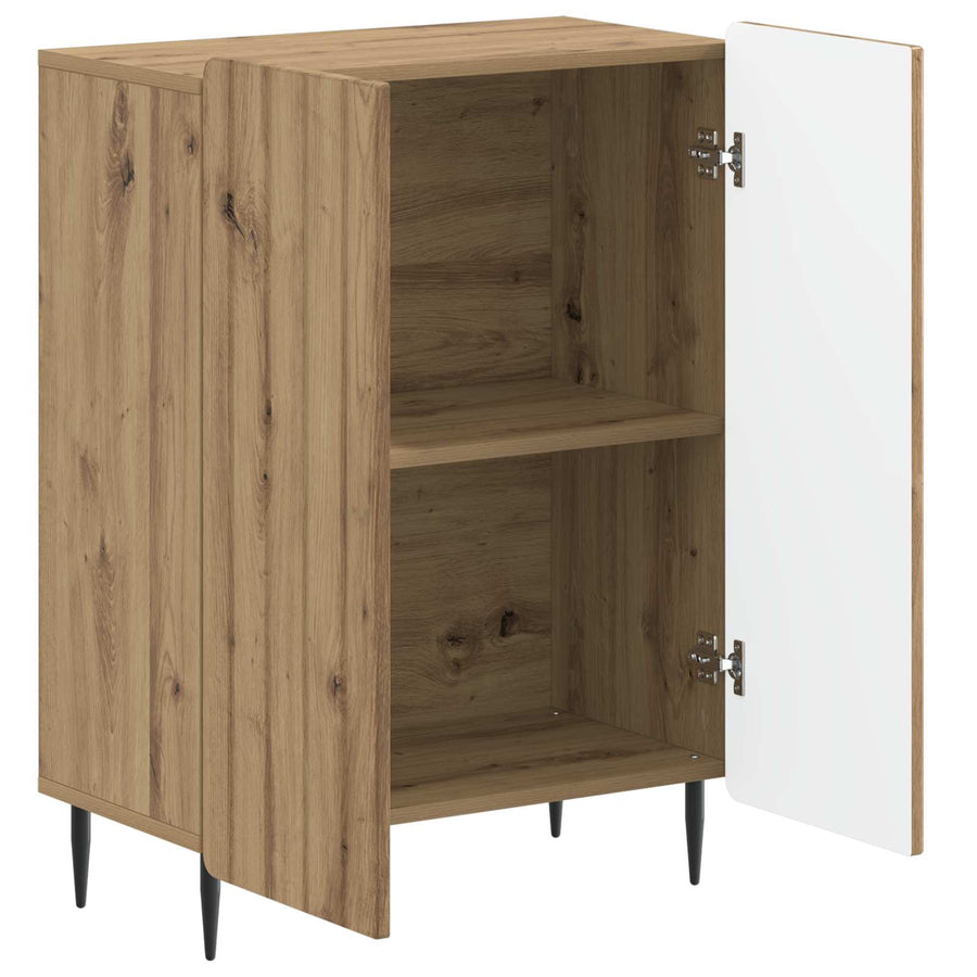 Badkamer Opbergkast ZWOLLE Artisanaal eiken 59,5 x 31 x 79,5 cm