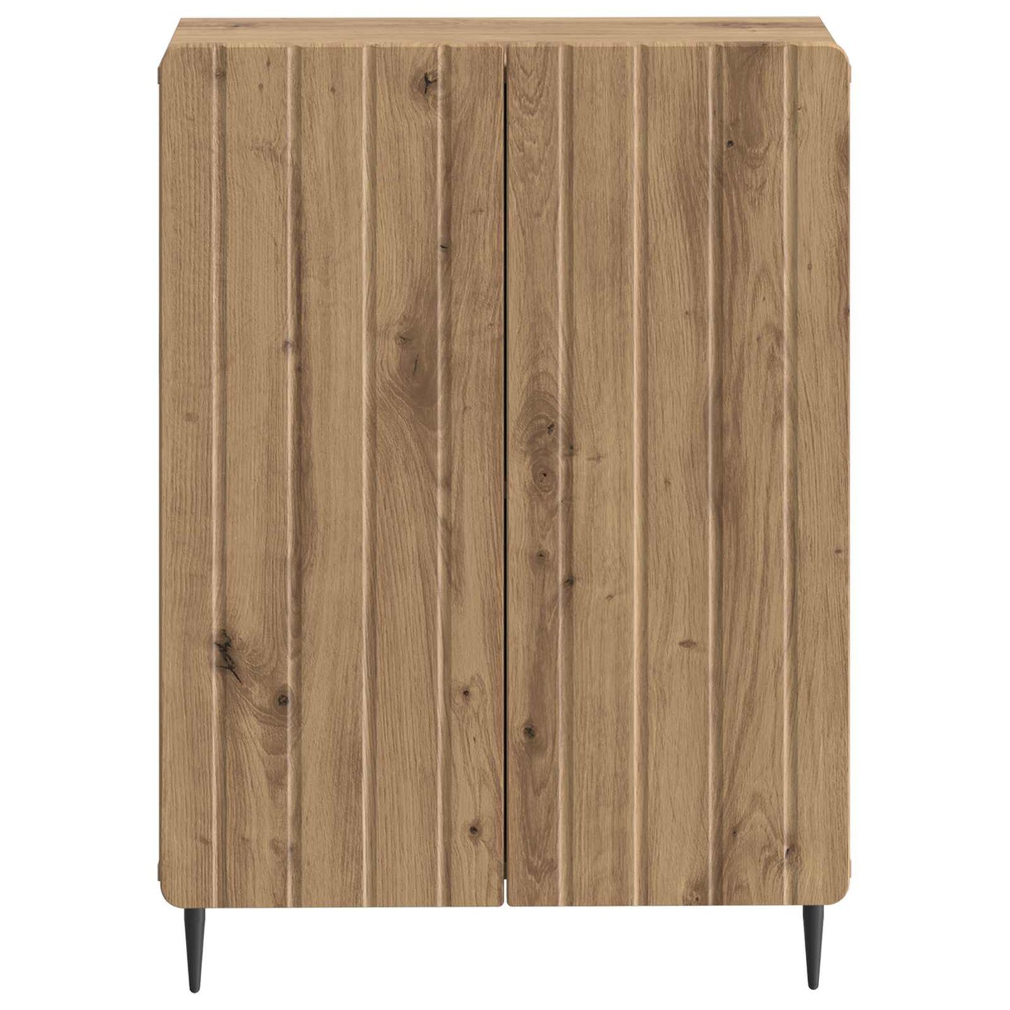 Badkamer Opbergkast ZWOLLE Artisanaal eiken 59,5 x 31 x 79,5 cm