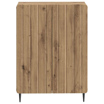 Badkamer Opbergkast ZWOLLE Artisanaal eiken 59,5 x 31 x 79,5 cm