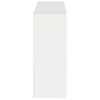 Wandgemonteerde Schoenkast ZWOLLE 71 x 17 x 43 cm Bewerkt hout