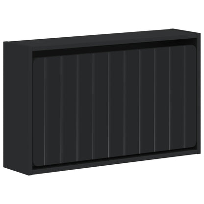 Wandgemonteerde Schoenkast ZWOLLE 71 x 17 x 43 cm Bewerkt hout