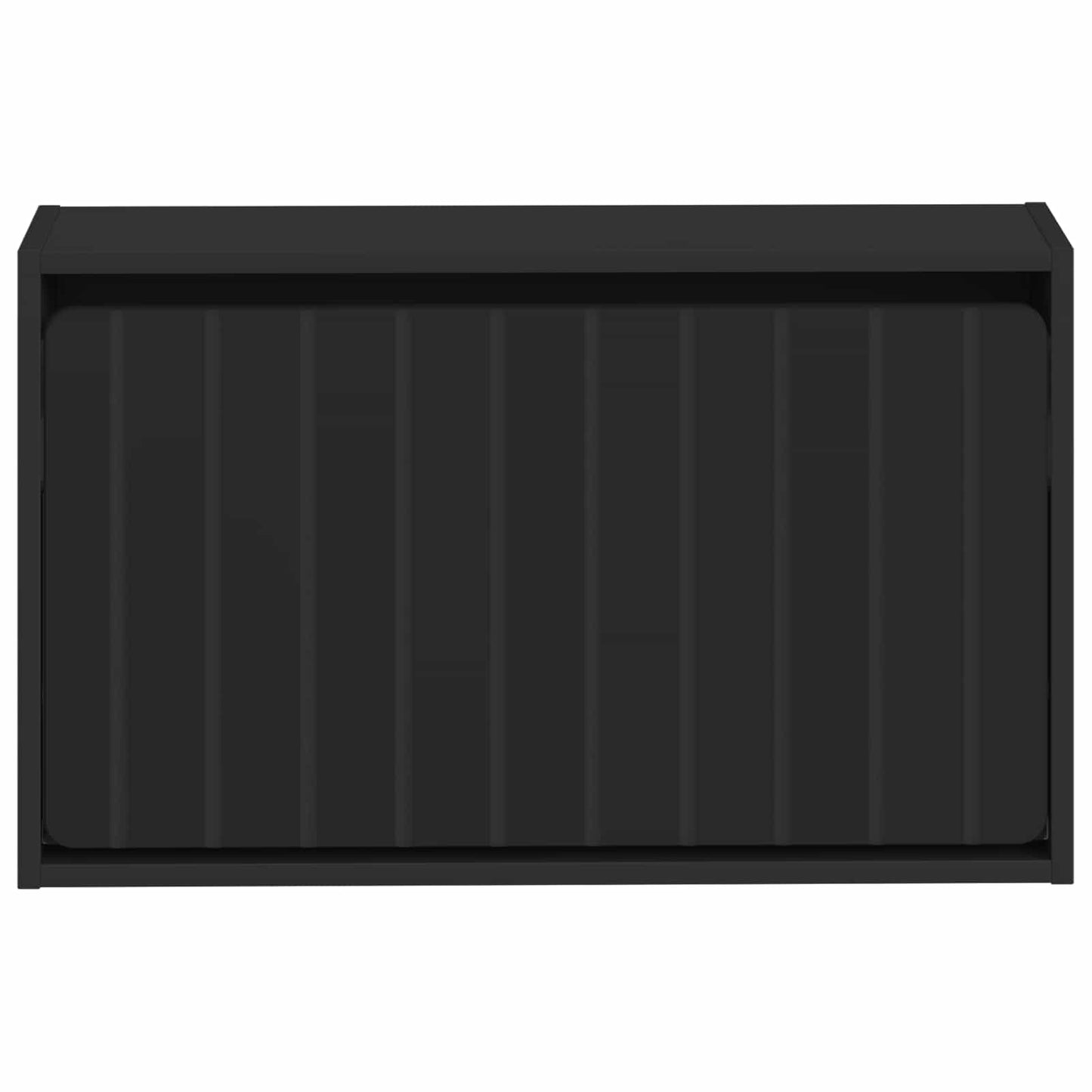 Wandgemonteerde Schoenkast ZWOLLE 71 x 17 x 43 cm Bewerkt hout