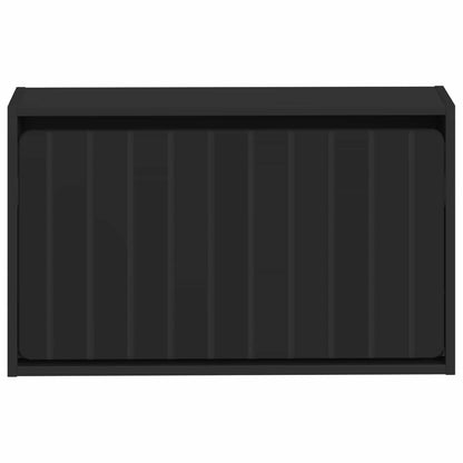 Wandgemonteerde Schoenkast ZWOLLE 71 x 17 x 43 cm Bewerkt hout
