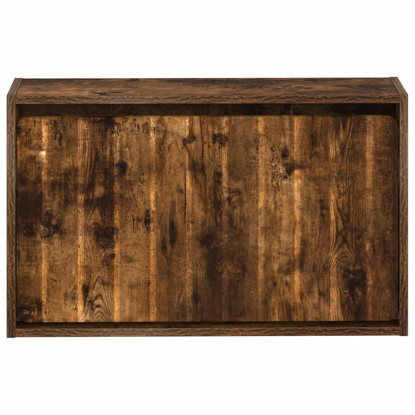 Wandgemonteerde Schoenkast ZWOLLE 71 x 17 x 43 cm Bewerkt hout