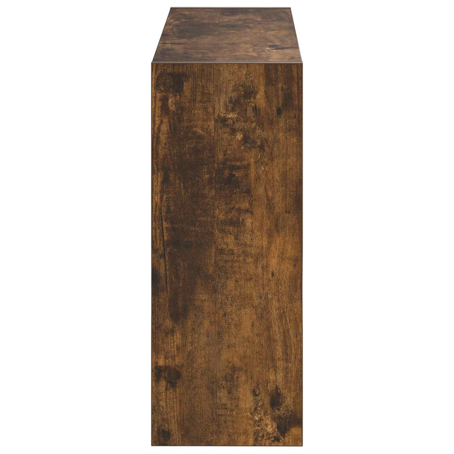 Wandgemonteerde Schoenkast ZWOLLE 71 x 17 x 43 cm Bewerkt hout