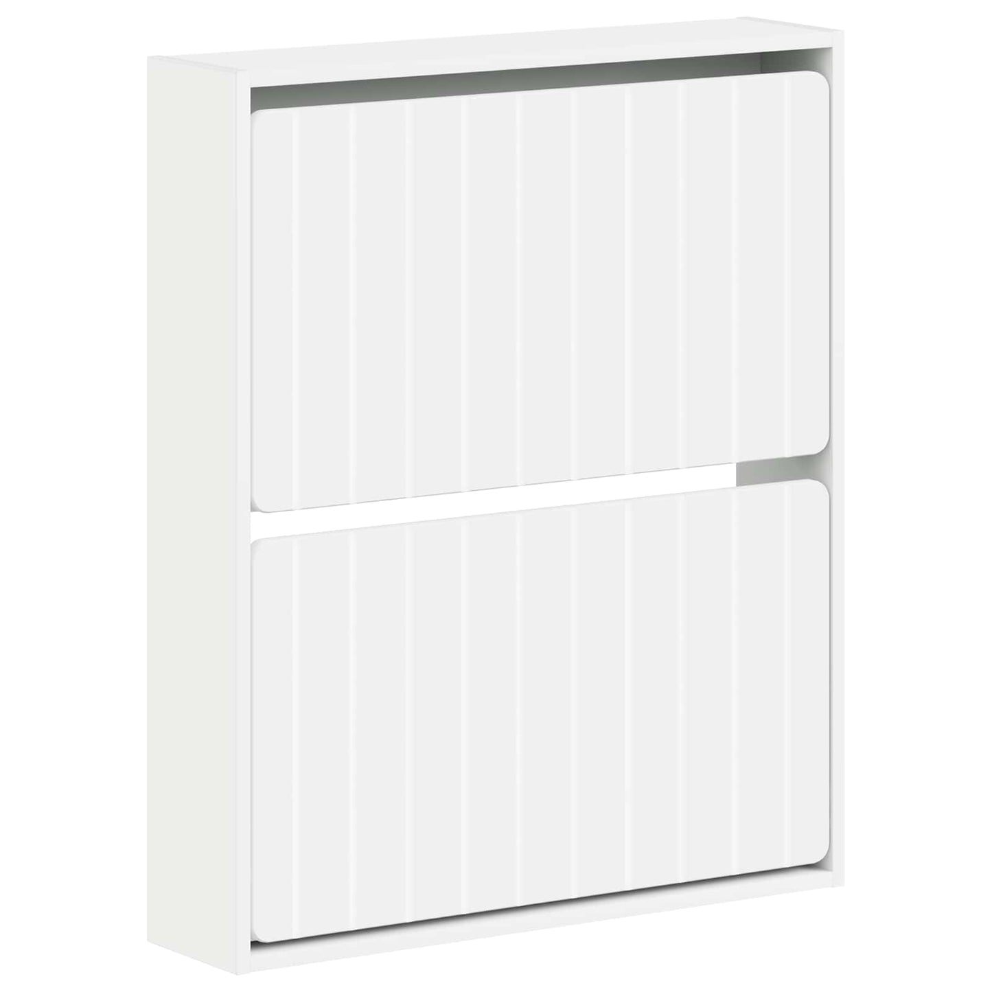 Wandgemonteerde Schoenkast ZWOLLE 71 x 17 x 86 cm Bewerkt hout