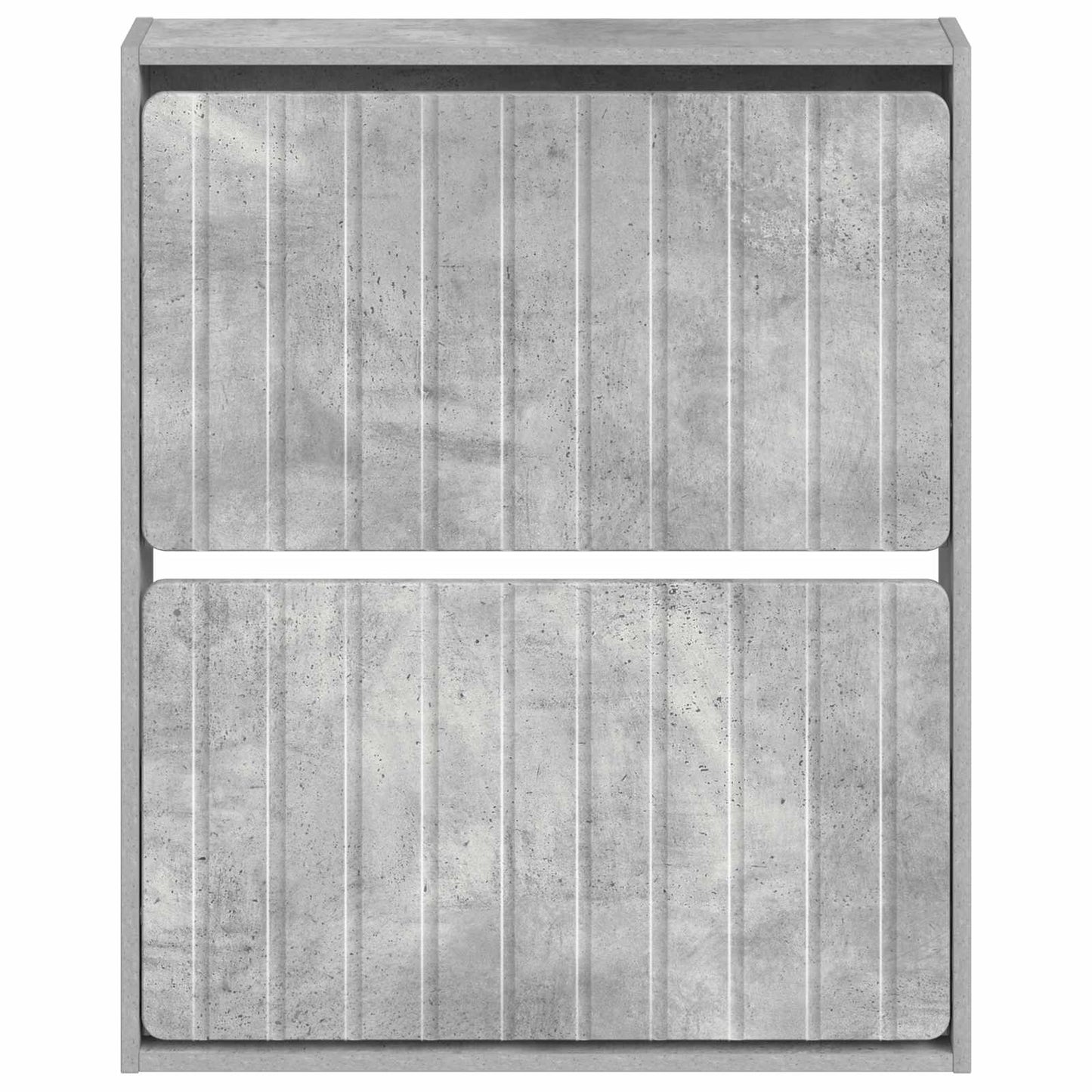 Wandgemonteerde Schoenkast ZWOLLE 71 x 17 x 86 cm Bewerkt hout