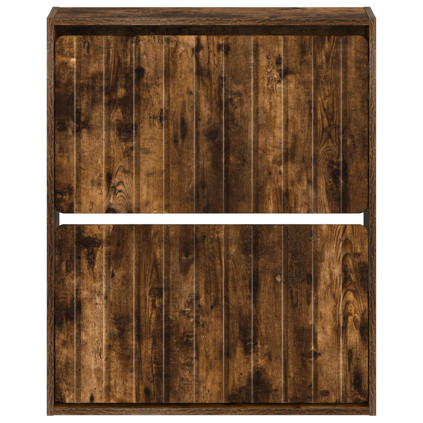 Wandgemonteerde Schoenkast ZWOLLE 71 x 17 x 86 cm Bewerkt hout