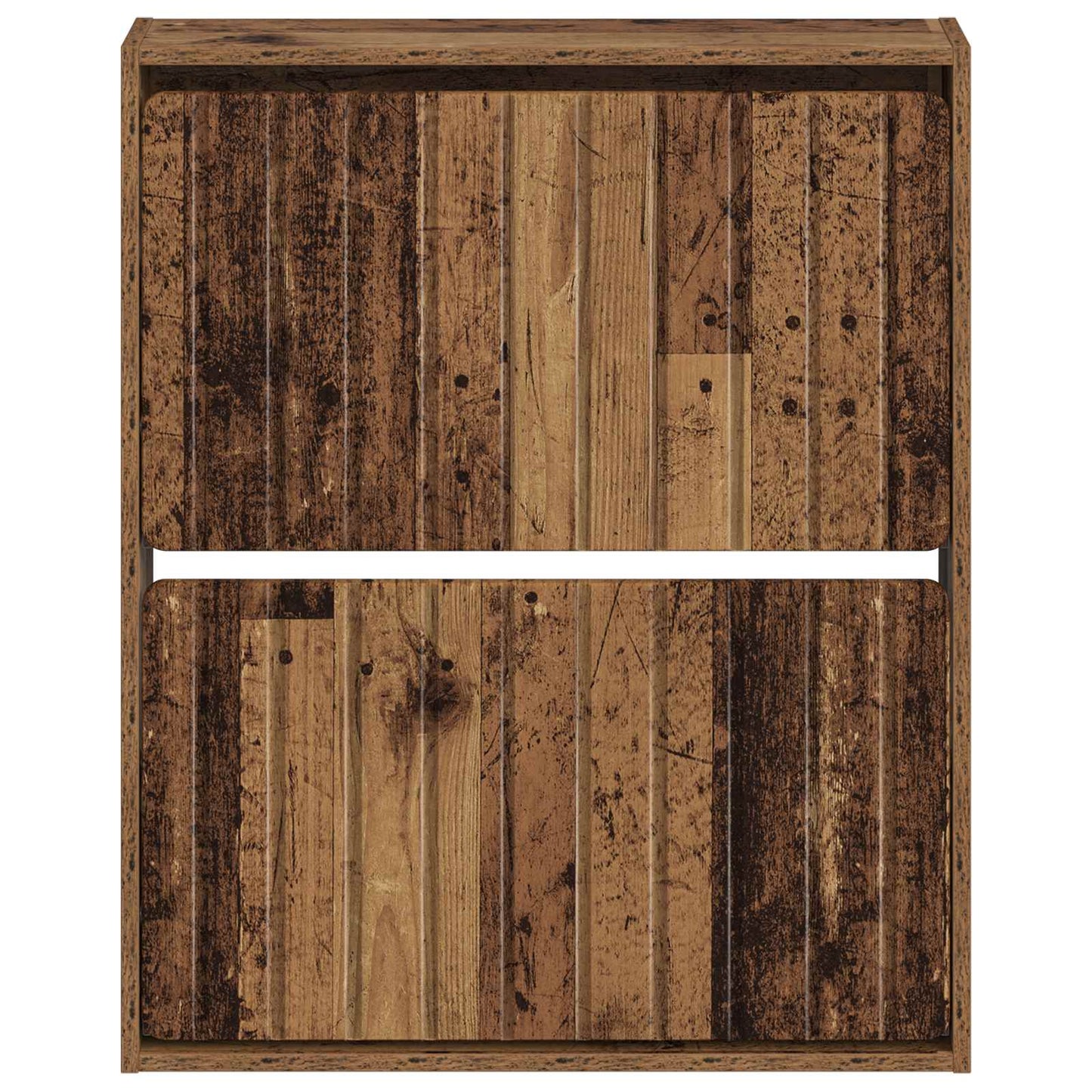 Wandgemonteerde Schoenkast ZWOLLE 71 x 17 x 86 cm Bewerkt hout