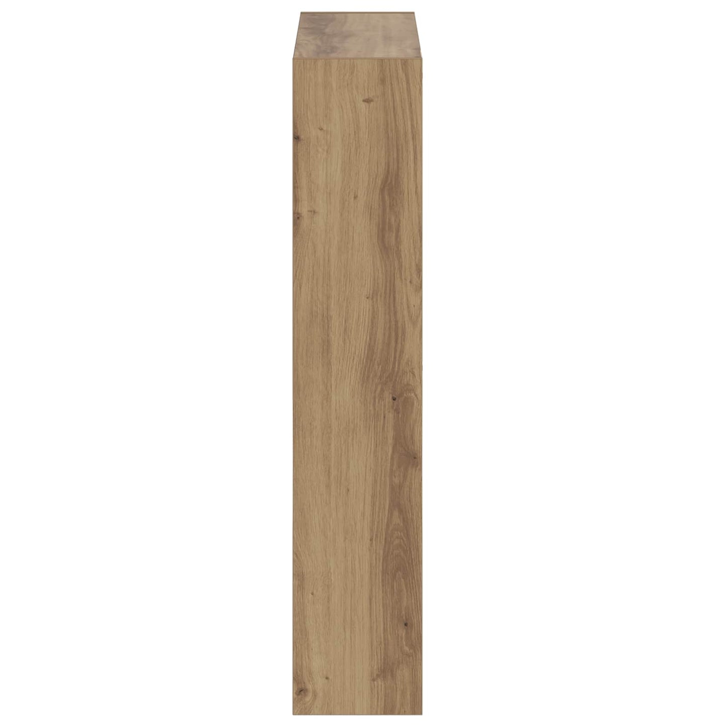 Wandgemonteerde Schoenkast ZWOLLE 71 x 17 x 86 cm Bewerkt hout