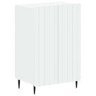 Schoenenkast ZWOLLE 59.5x39.5x91.5 cm wit bewerkt hout