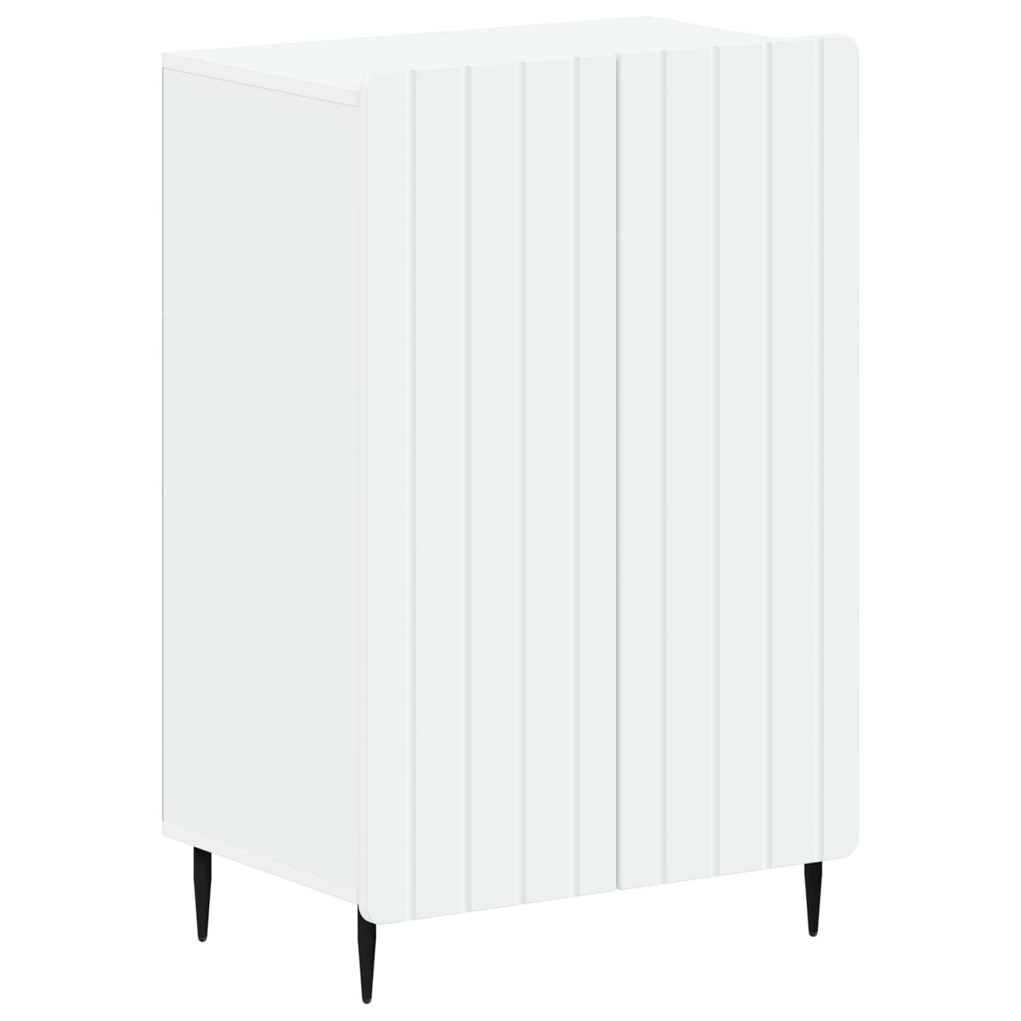 Schoenenkast ZWOLLE 59,5 x 39,5 x 91,5 cm Bewerkt hout Wit