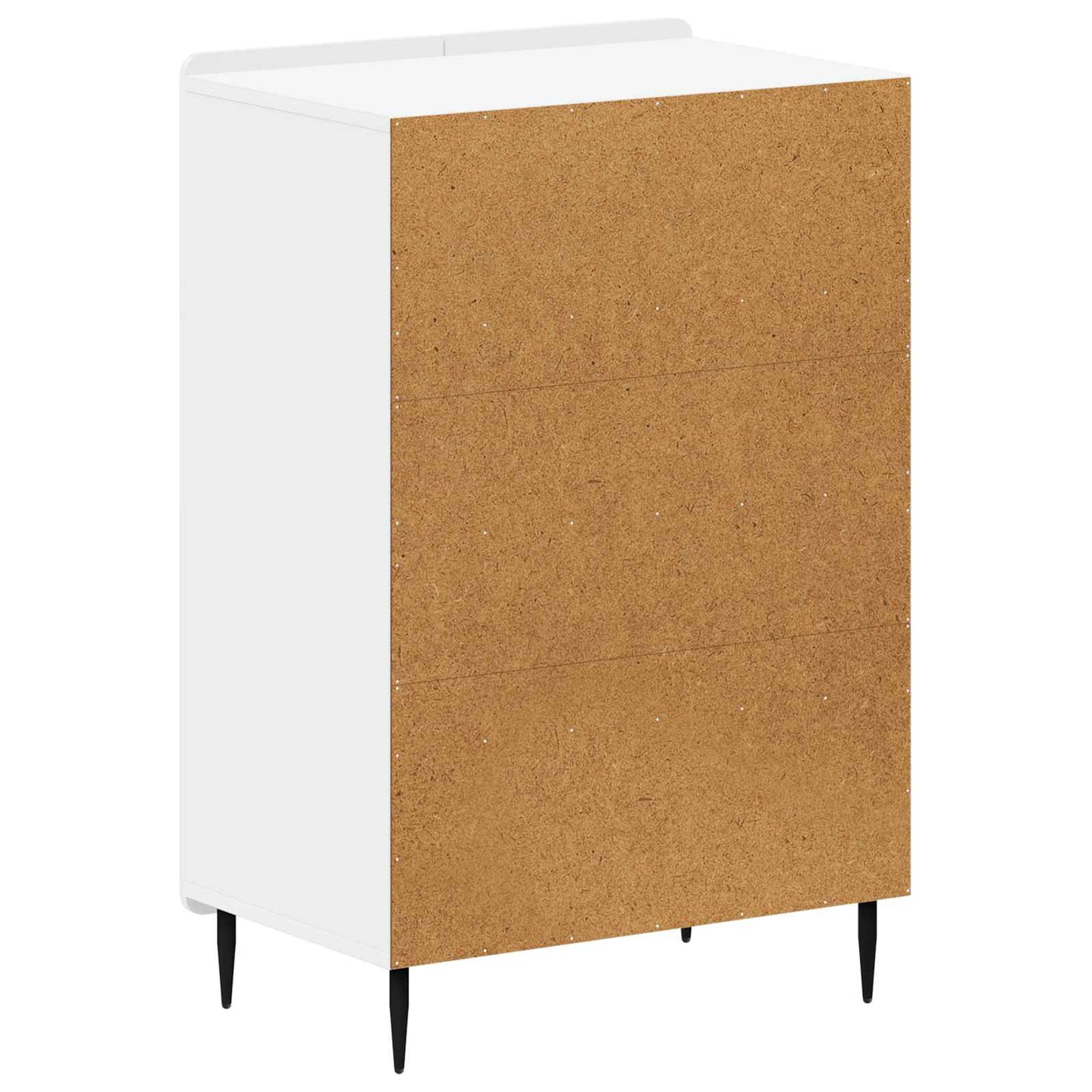 Schoenenkast ZWOLLE 59,5 x 39,5 x 91,5 cm Bewerkt hout Wit