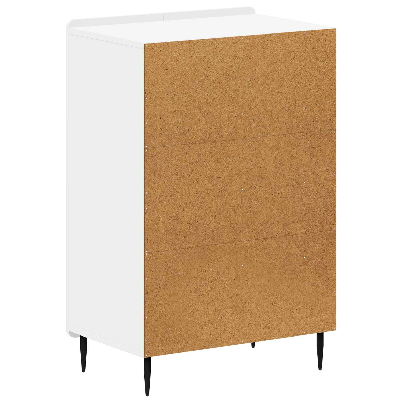 Schoenenkast ZWOLLE 59,5 x 39,5 x 91,5 cm Bewerkt hout Wit