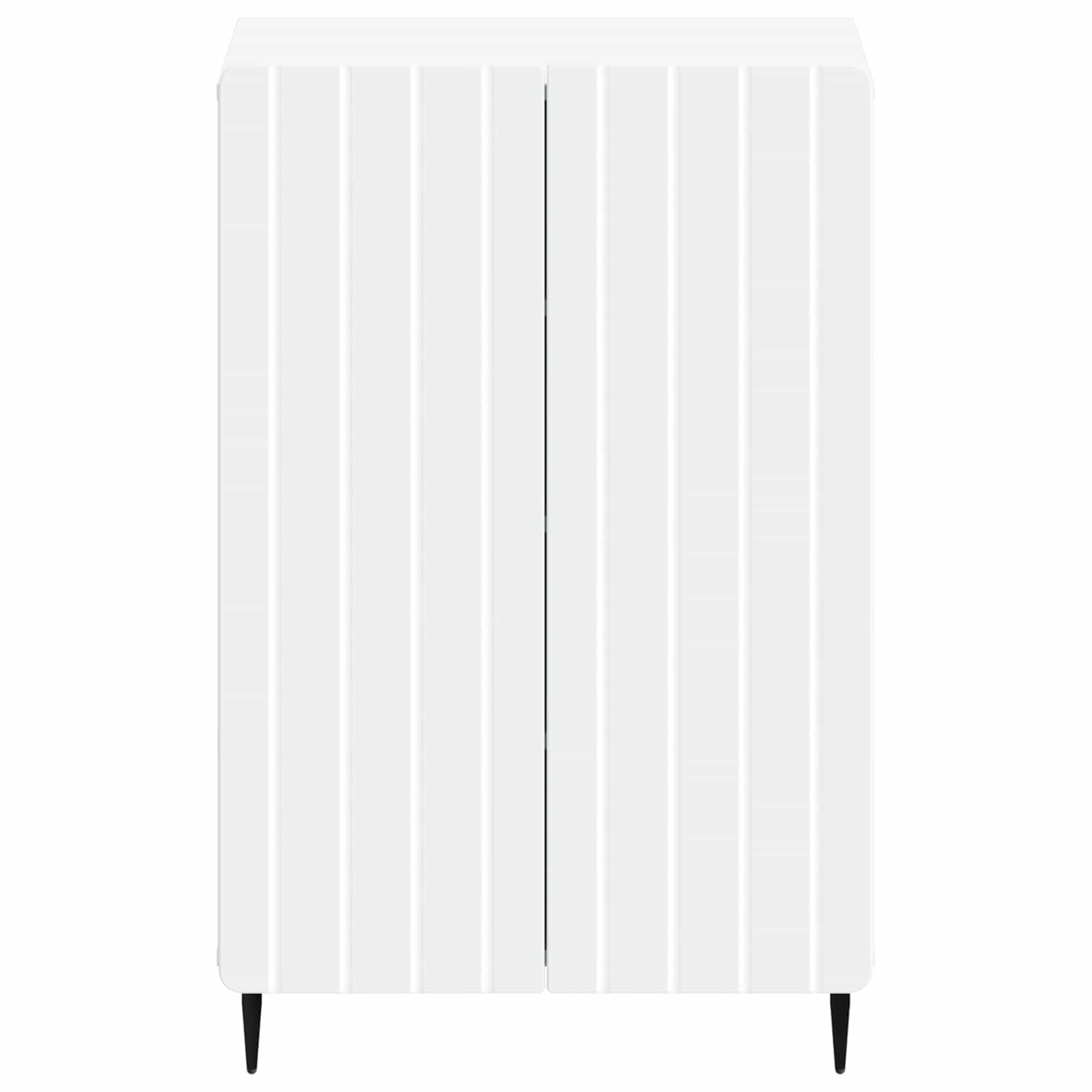 Schoenenkast ZWOLLE 59,5 x 39,5 x 91,5 cm Bewerkt hout Wit