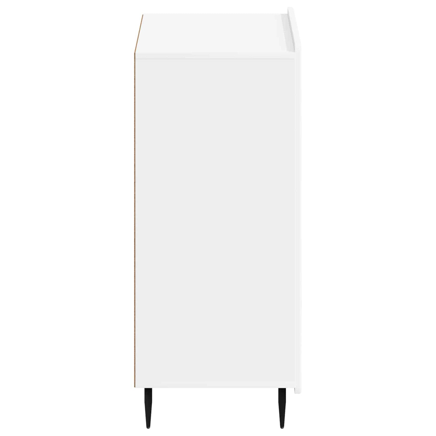 Schoenenkast ZWOLLE 59,5 x 39,5 x 91,5 cm Bewerkt hout Wit