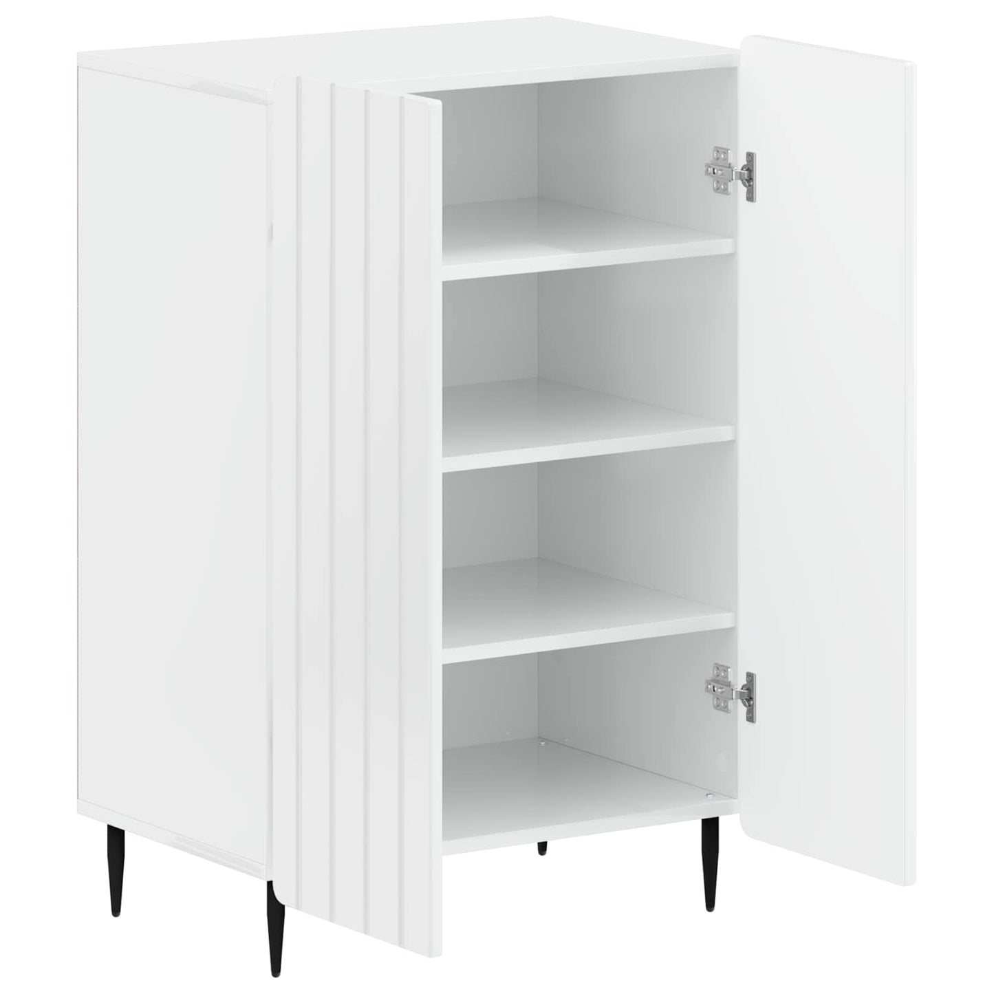 Schoenenkast ZWOLLE 59,5 x 39,5 x 91,5 cm Bewerkt hout