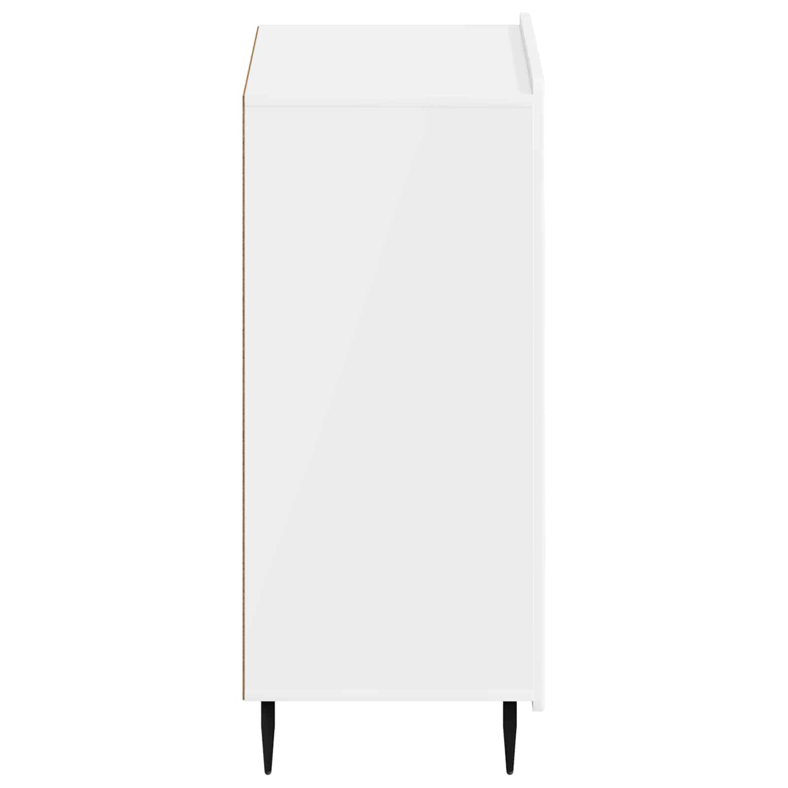 Schoenenkast ZWOLLE 59,5 x 39,5 x 91,5 cm Bewerkt hout