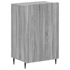 Schoenenkast ZWOLLE 59,5x39,5x91,5 cm grijs sonoma bewerkt hout