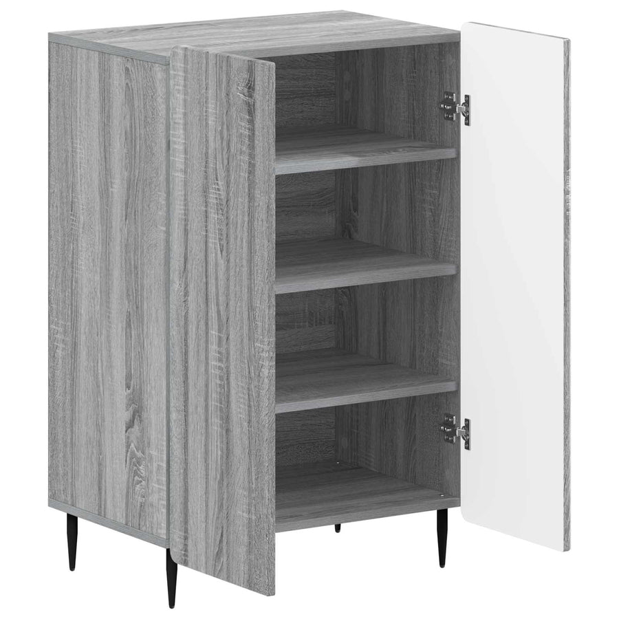 Schoenenkast ZWOLLE 59,5 x 39,5 x 91,5 cm Bewerkt hout