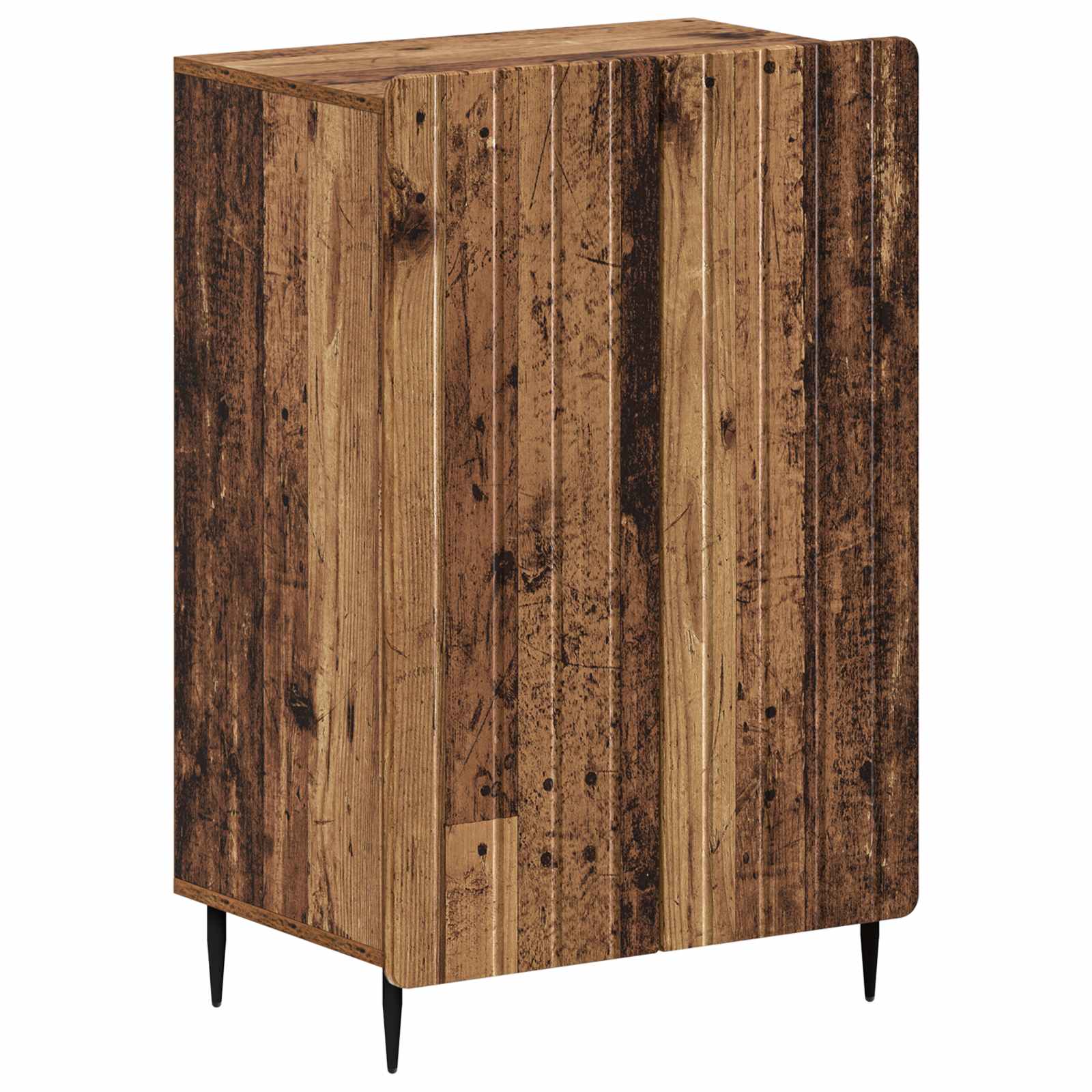 Schoenenkast ZWOLLE 59,5 x 39,5 x 91,5 cm Bewerkt hout Oud hout