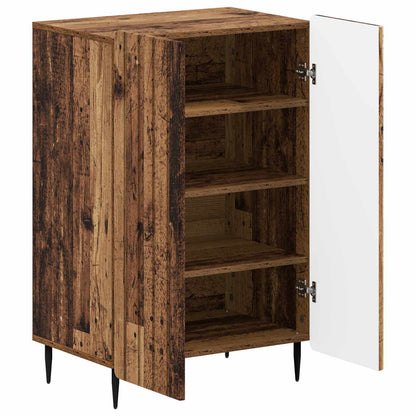 Schoenenkast ZWOLLE 59,5 x 39,5 x 91,5 cm Bewerkt hout Oud hout