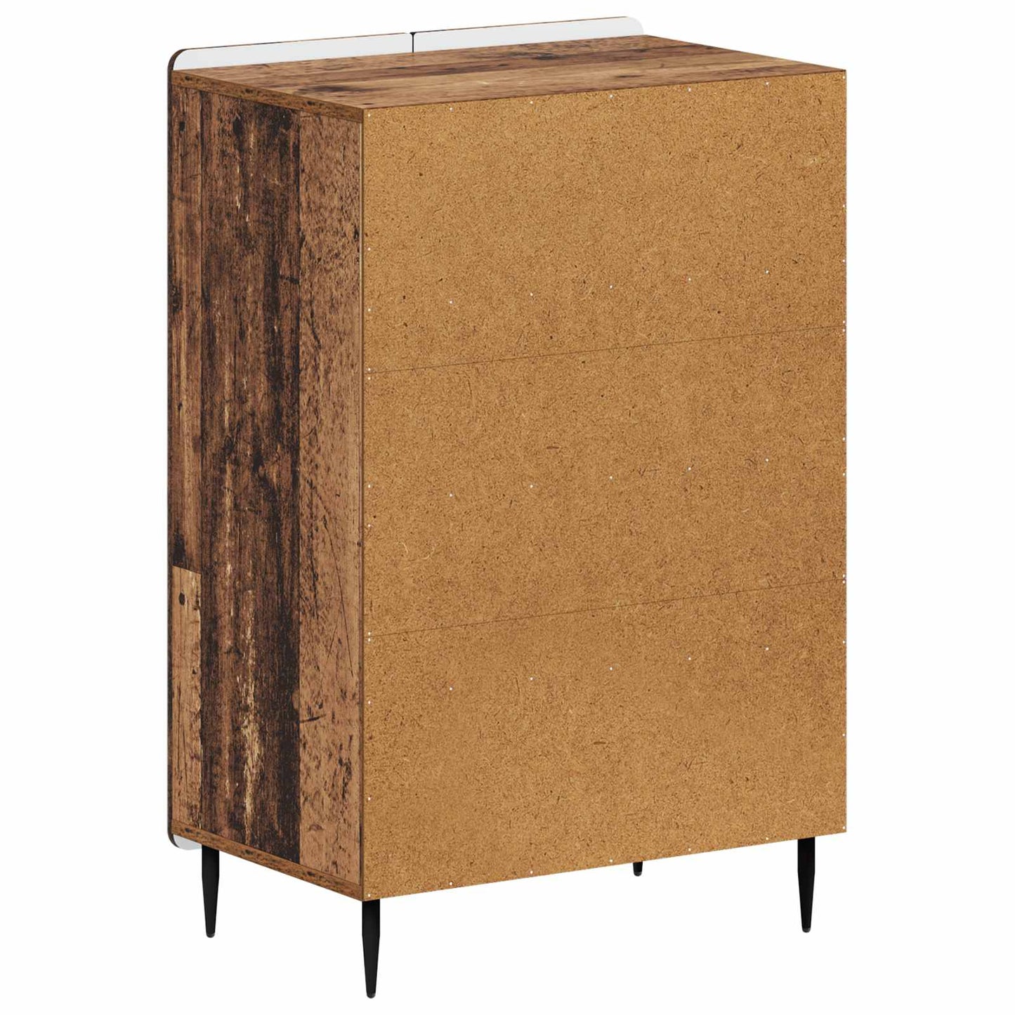 Schoenenkast ZWOLLE 59,5 x 39,5 x 91,5 cm Bewerkt hout Oud hout