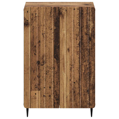 Schoenenkast ZWOLLE 59,5 x 39,5 x 91,5 cm Bewerkt hout Oud hout