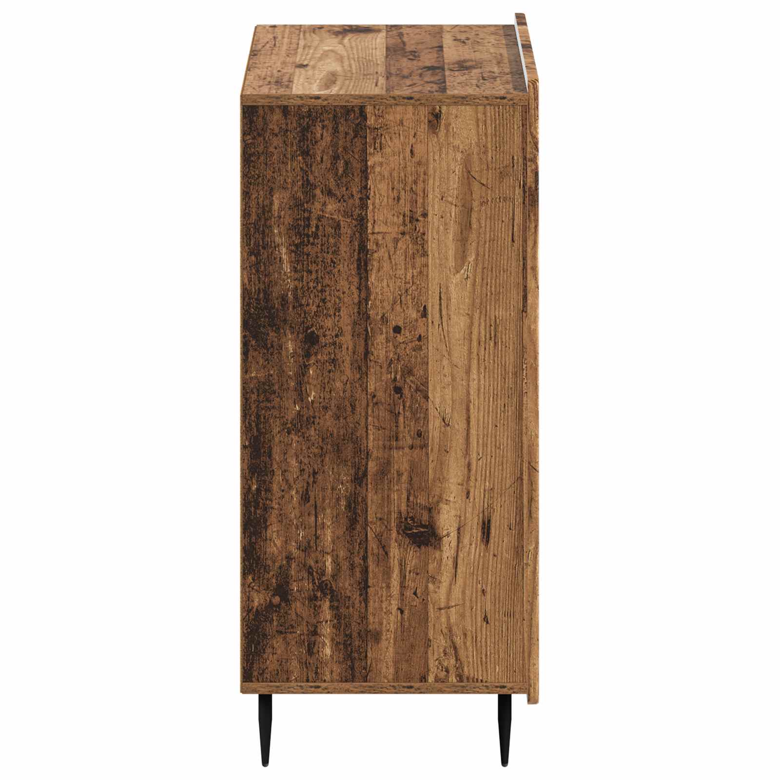 Schoenenkast ZWOLLE 59,5 x 39,5 x 91,5 cm Bewerkt hout Oud hout