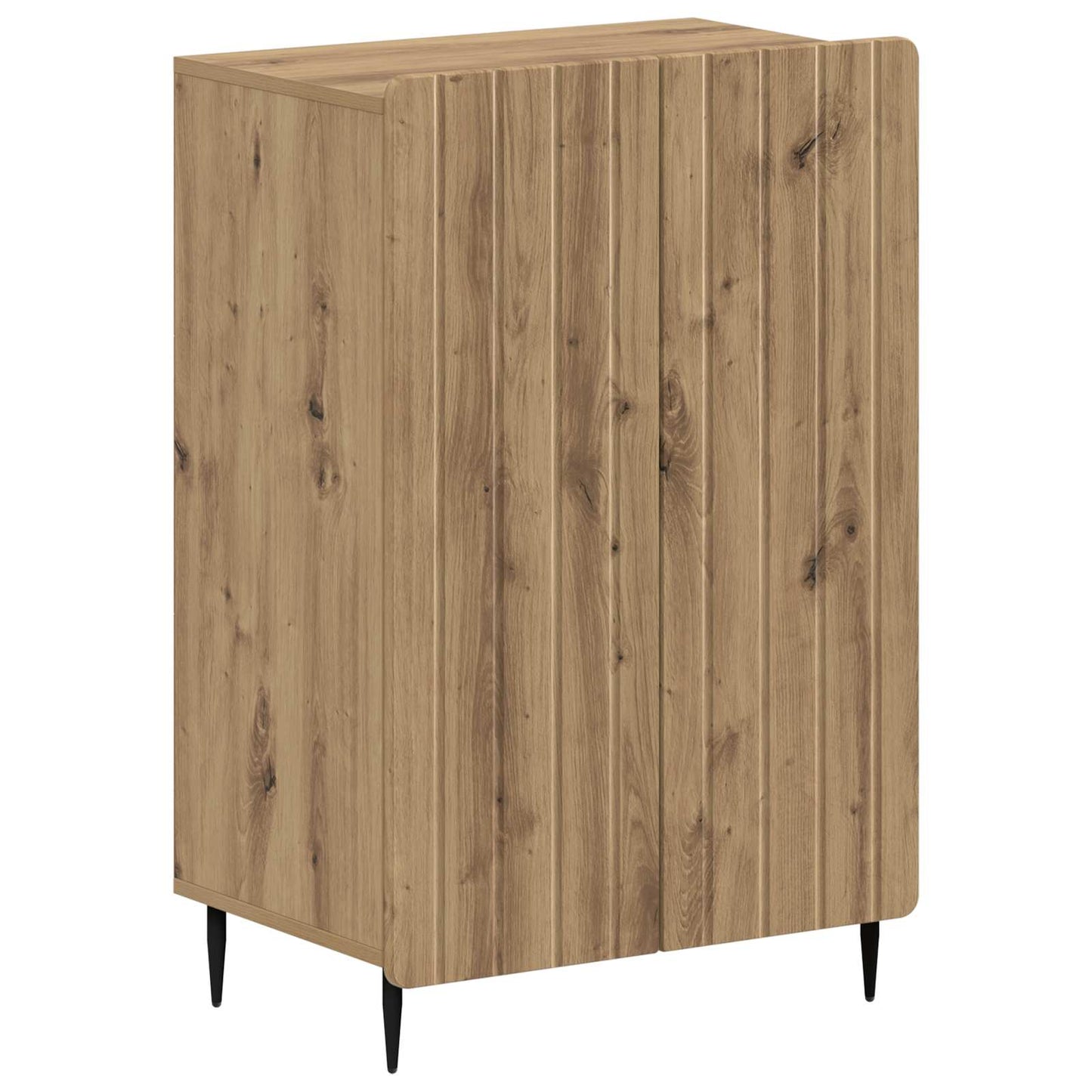 Schoenenkast ZWOLLE 59,5 x 39,5 x 91,5 cm Bewerkt hout