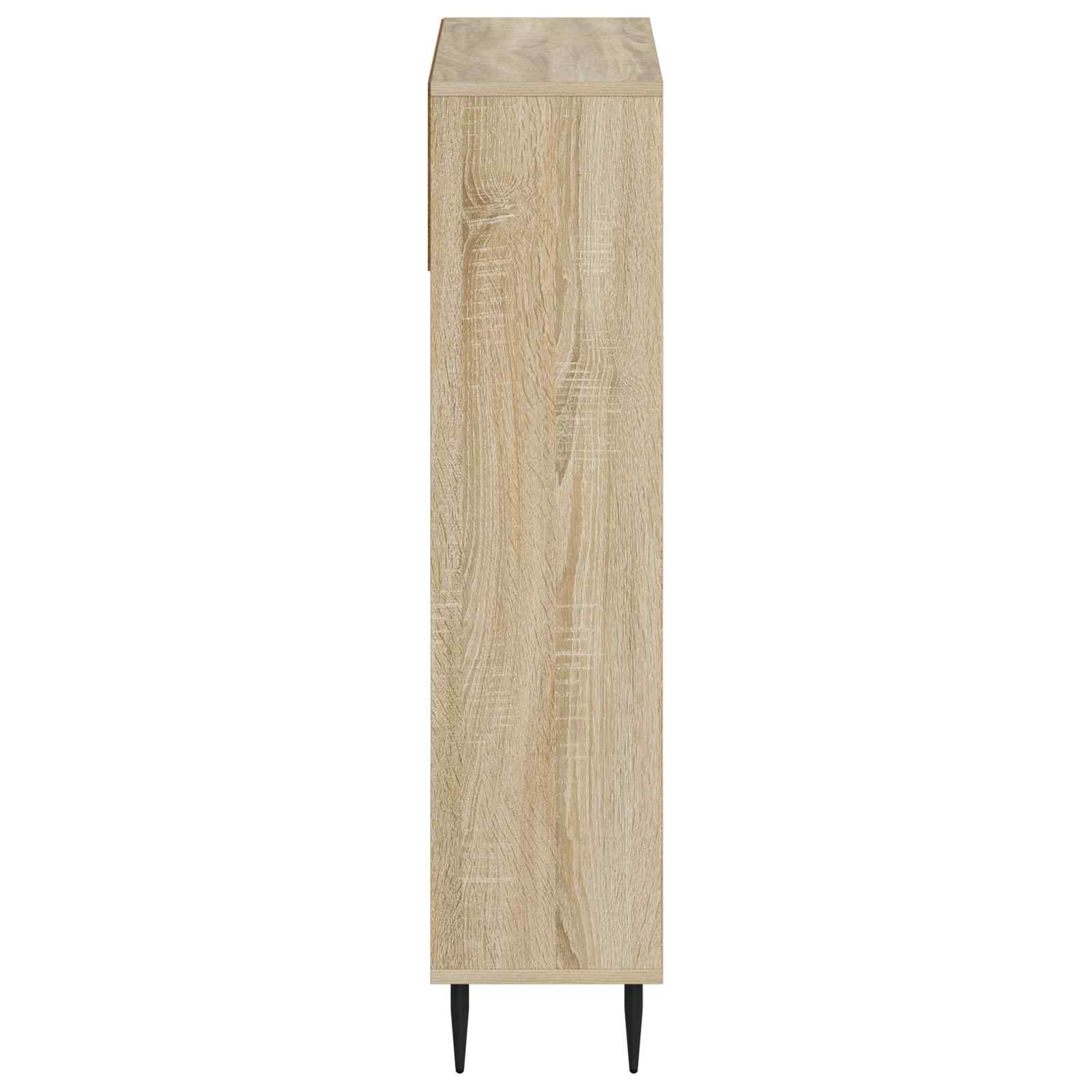 Schoenenkast ZWOLLE 78 x 24 x 103 cm Bewerkt hout Sonoma Eiken