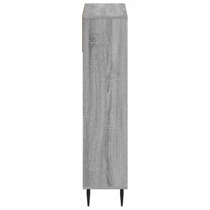 Schoenenkast ZWOLLE 78 x 24 x 103 cm Bewerkt hout Grijs Sonoma