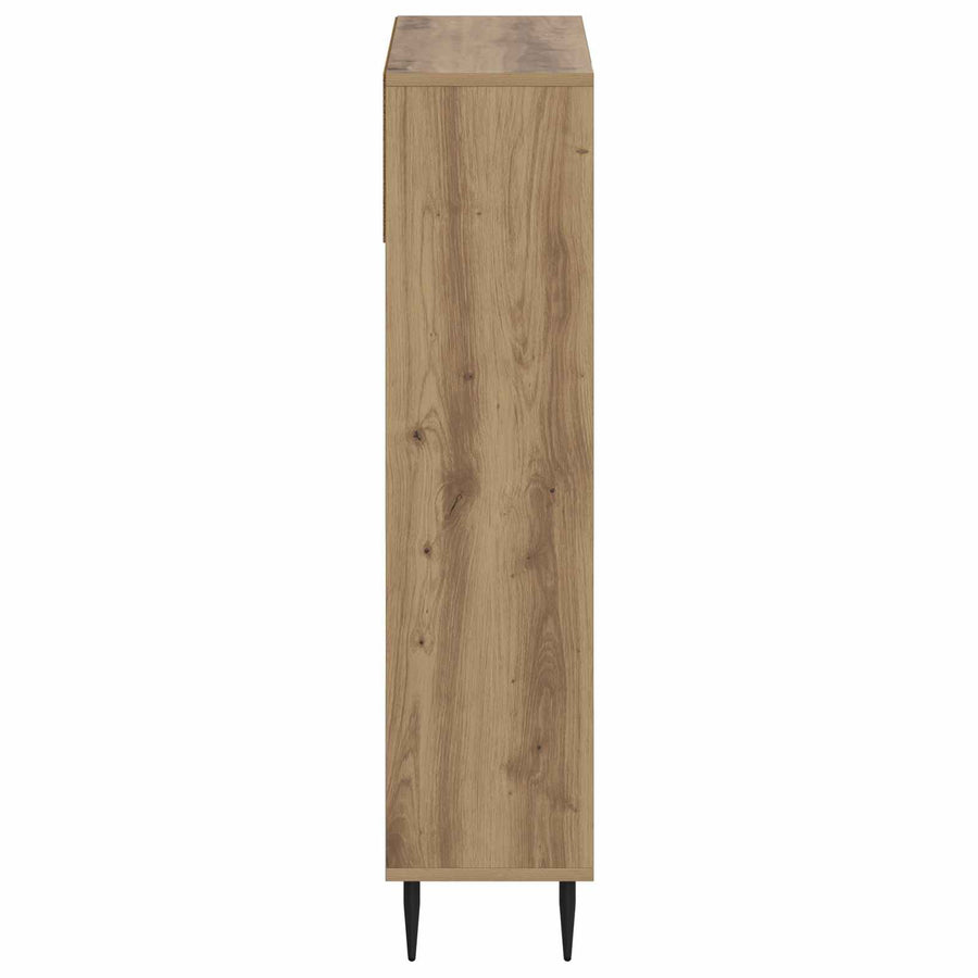 Schoenenkast ZWOLLE 78 x 24 x 103 cm Bewerkt hout