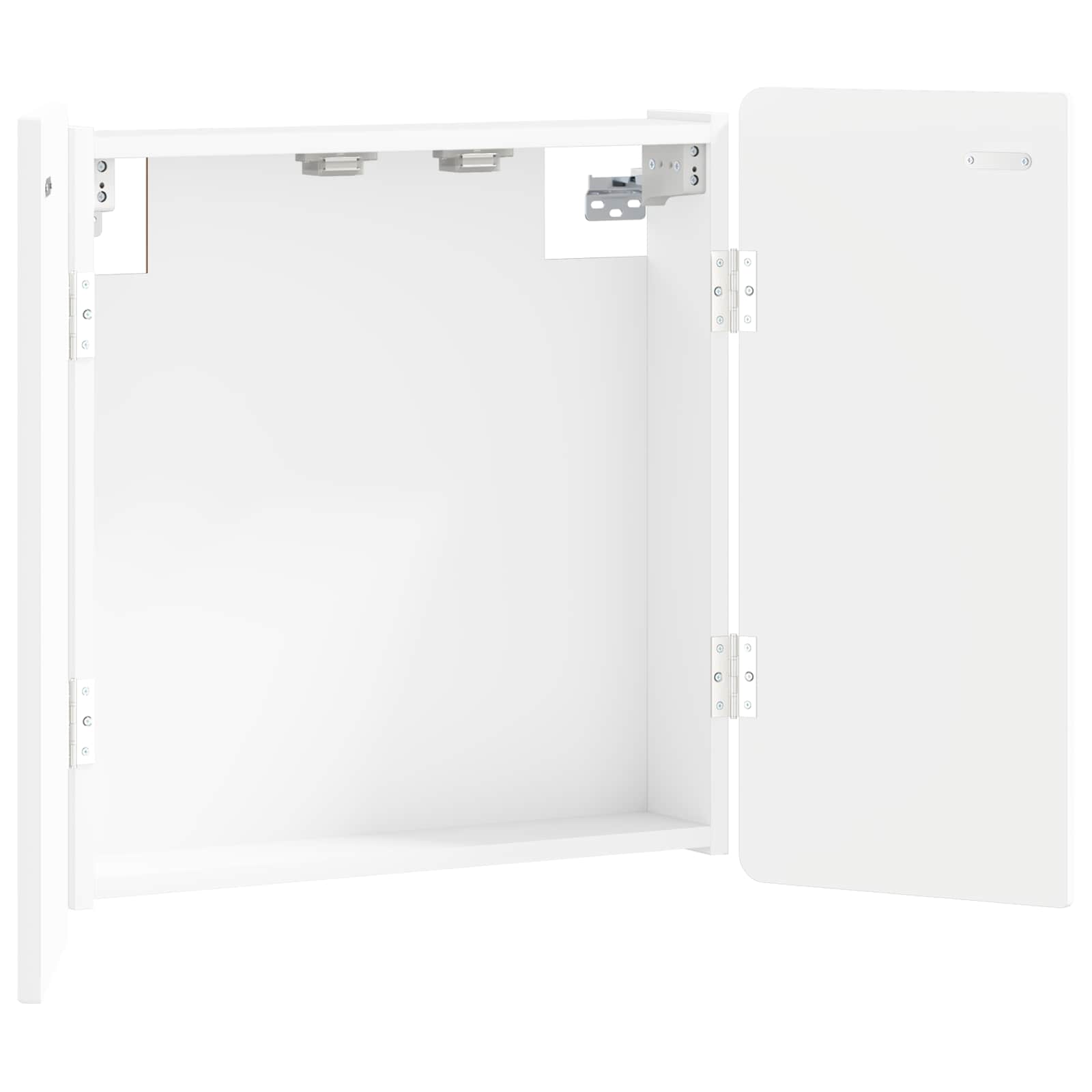 Dartbord Kabinet ZWOLLE Wit 52,5 x 10,5 x 57,5 cm Bewerkt hout