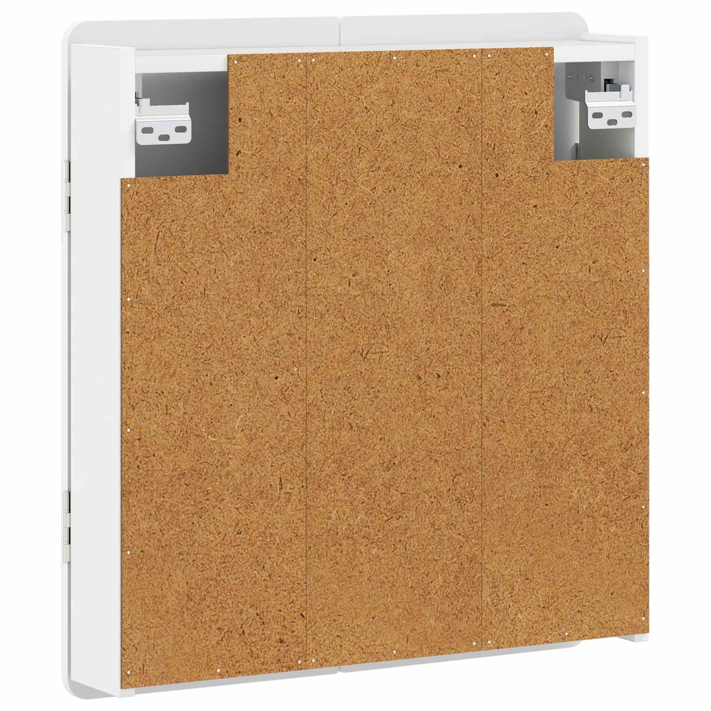 Dartbord Kabinet ZWOLLE Wit 52,5 x 10,5 x 57,5 cm Bewerkt hout