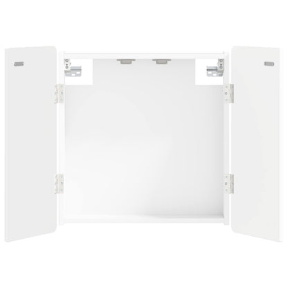 Dartbord Kabinet ZWOLLE Wit 52,5 x 10,5 x 57,5 cm Bewerkt hout